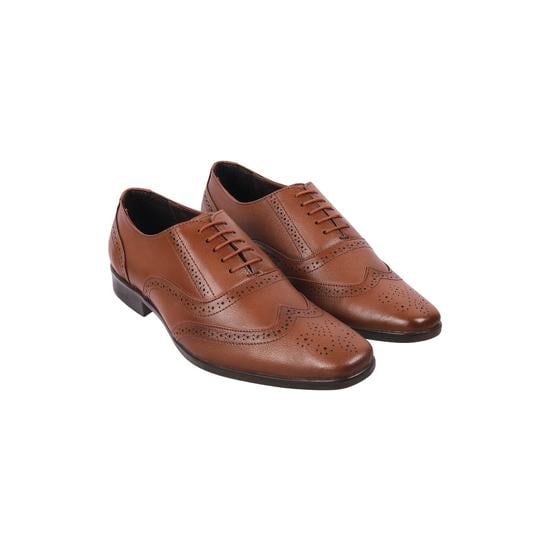 Men Tan Formal Brogue