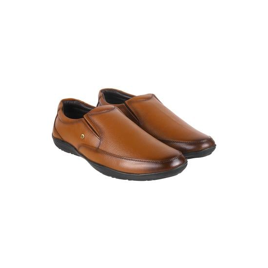 Men Tan Formal Moccasin