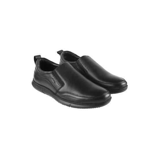 Men Black Formal Slip Ons