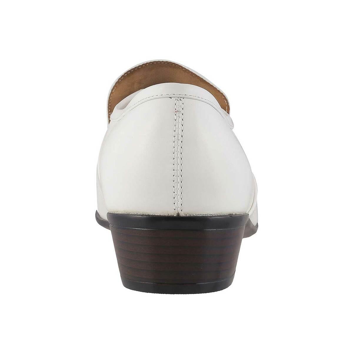 Men's White Tuxedo Dress Shoes Faux Patent Leather Wedding Prom Size 15  Medium | eBay