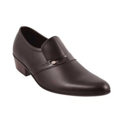 Men Maroon Formal Moccasin