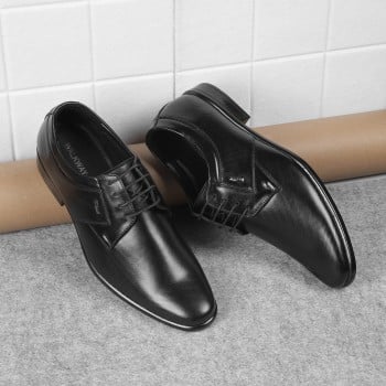 Walkway Men Black Formal Lace Up(SKU: 19-481-11-43)