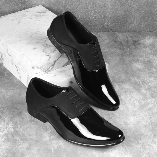 Men Black Party Moccasin