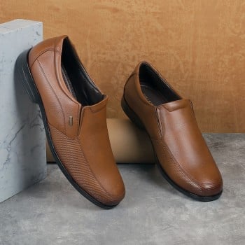 Walkway Men Tan Formal Moccasin(SKU: 19-503-23-43)