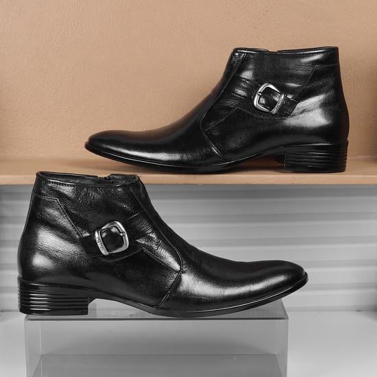 Men Black Formal Boots