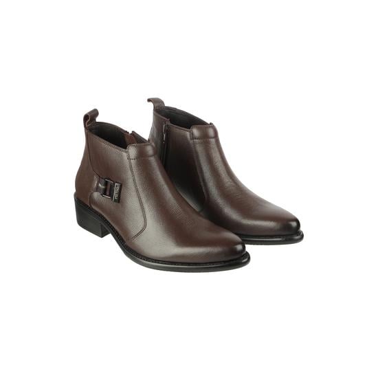 Men Brown Formal Boots