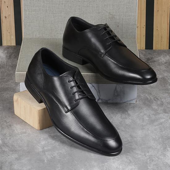 Men Black Formal Lace Up