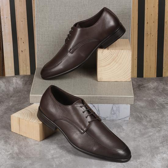 Men Brown Formal Lace Up