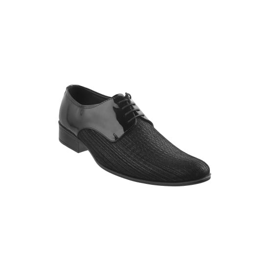 Men Black Formal Lace Up
