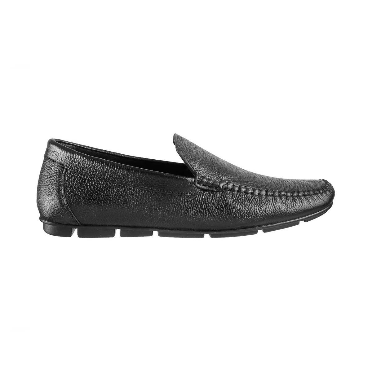 metro black loafers