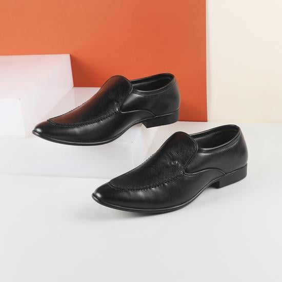 Men Black Formal Moccasin