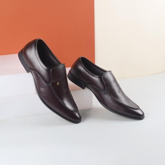 Men Wine Formal Moccasin