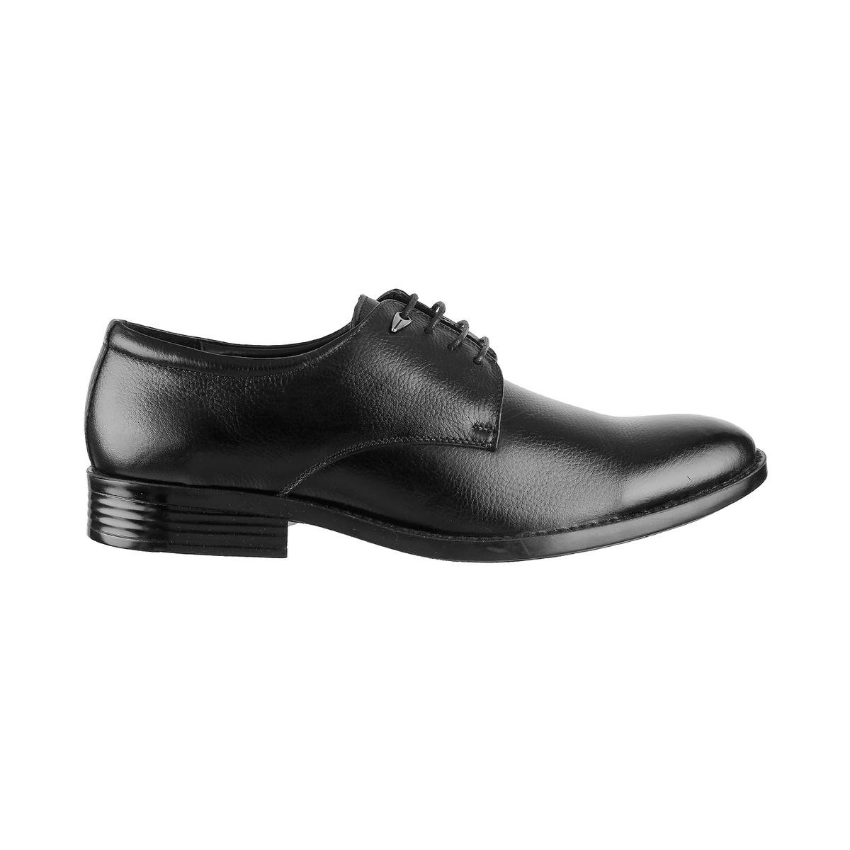 Buy Men Black Formal Lace Up Online | SKU: 19-5537-11-40-Metro Shoes