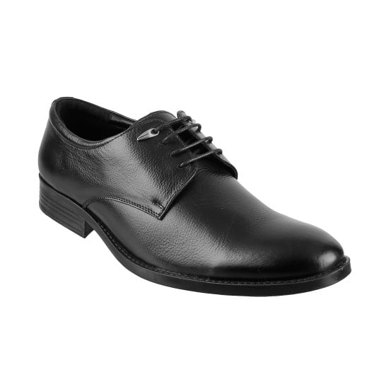 Men Black Formal Lace Up