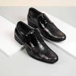 Men Black Party Lace Up