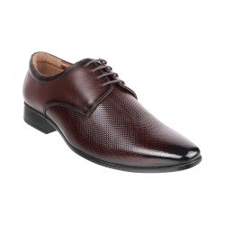 Men Maroon Formal Lace Up