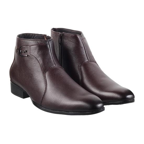 Men Brown Formal Boots