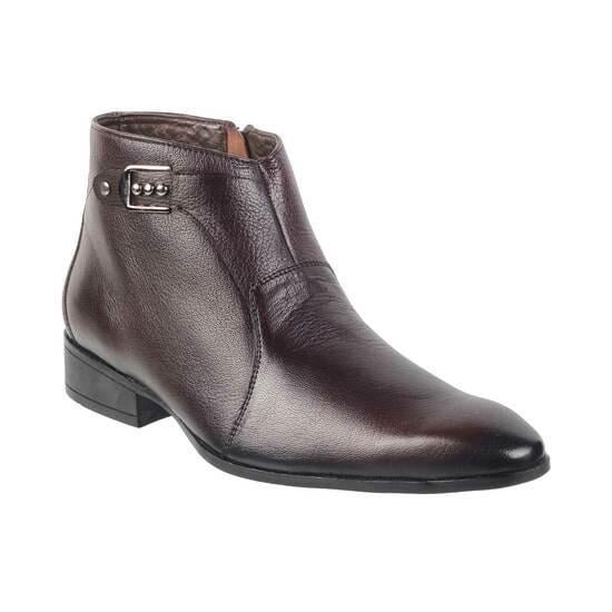 Men Brown Formal Boots