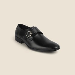Men Black Formal Monk