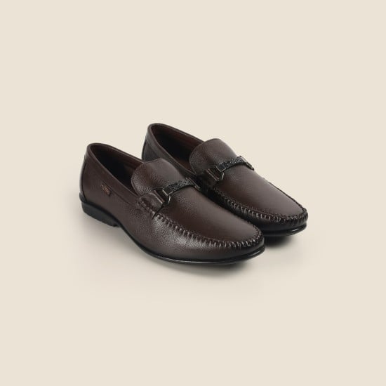 Men Brown Casual Loafers