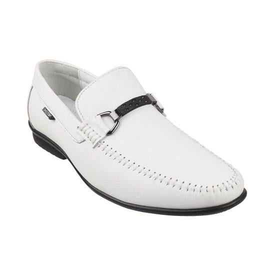 Men White Casual Loafers