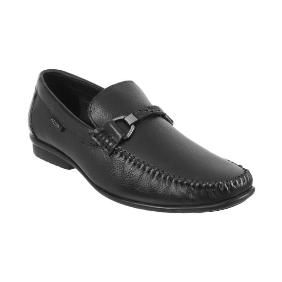 Men Black Casual Loafers