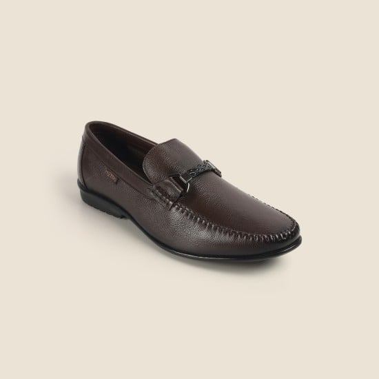 Men Brown Casual Loafers