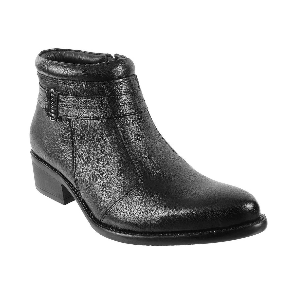 Black boot shoes outlet mens