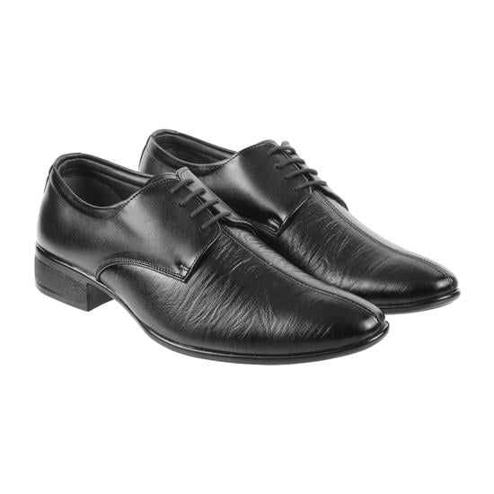 Men Black Formal Lace Up