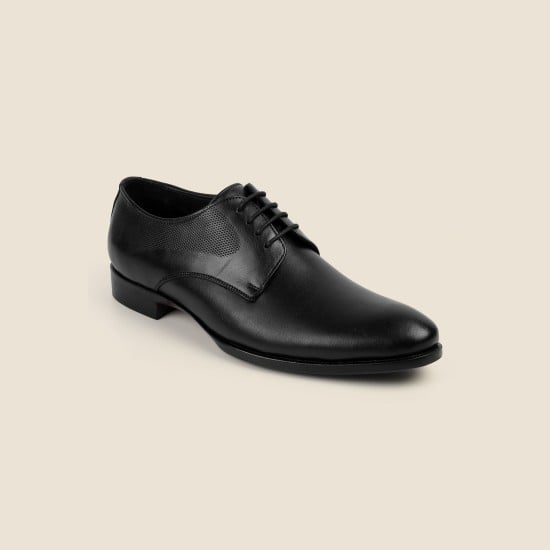 Men Black Formal Lace Up