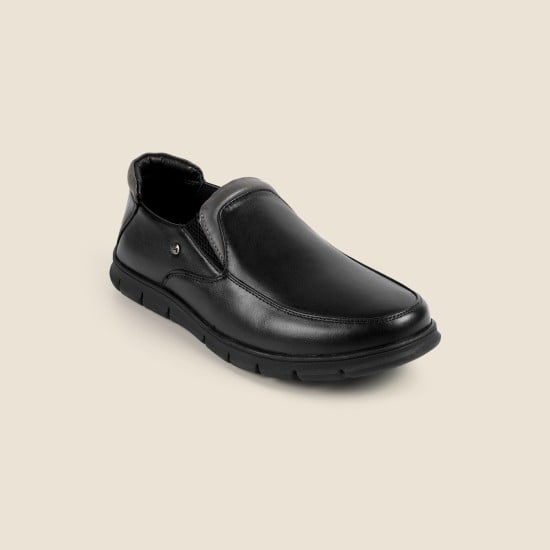 Men Black Formal Moccasin