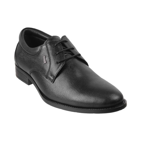 Men Black Formal Lace Up