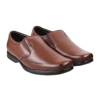 Metro Men Tan Formal Moccasin(SKU: 19-6544-23-41)