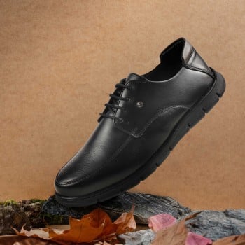 Metro Men Black Formal Lace Up(SKU: 19-655-11-40)