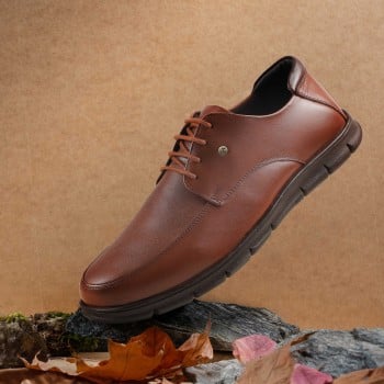 Metro Men Tan Formal Lace Up(SKU: 19-655-23-40)