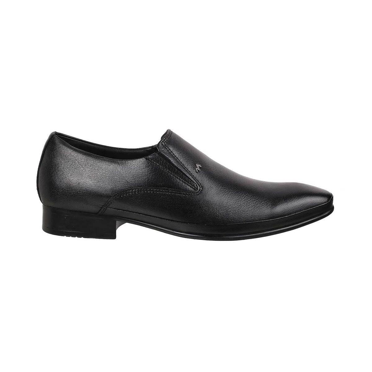 Buy Men Black Formal Moccasin Online | SKU: 19-6588-11-40-Metro Shoes