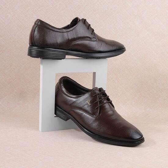 Men Brown Formal Lace Up