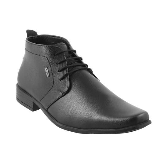 Men Black Formal Lace Up