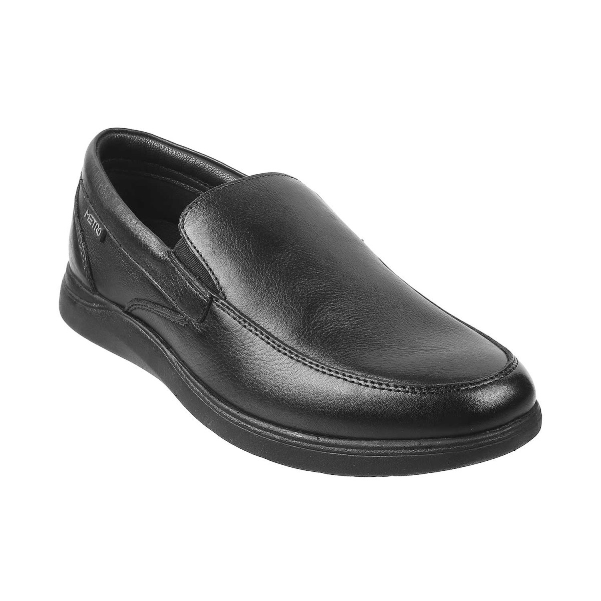 Buy Metro Black Formal Moccasin Online 