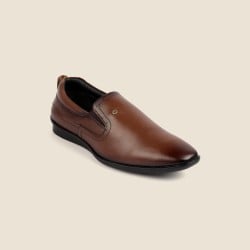 Men Tan Formal Moccasin