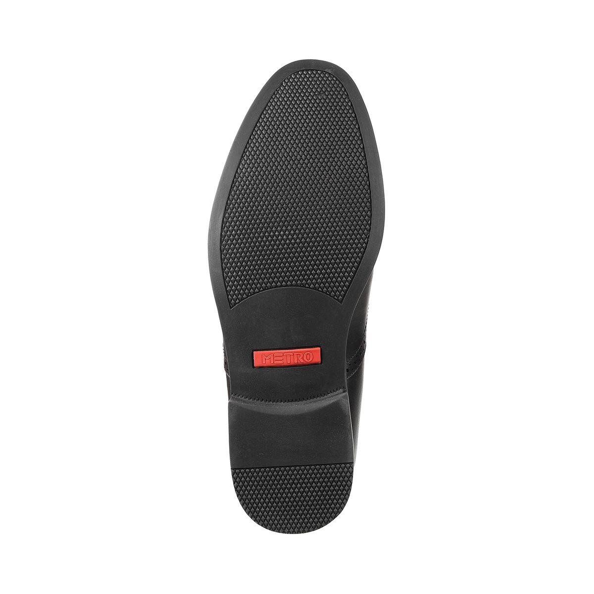 Buy Men Black Formal Brogue Online | SKU: 19-6829-11-40-Metro Shoes