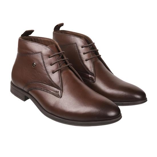 Men Brown Formal Boots