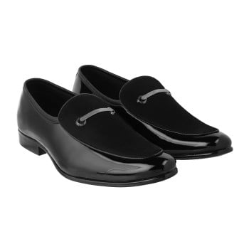 Walkway Men Black Formal Moccasin(SKU: 19-6837-11-41)
