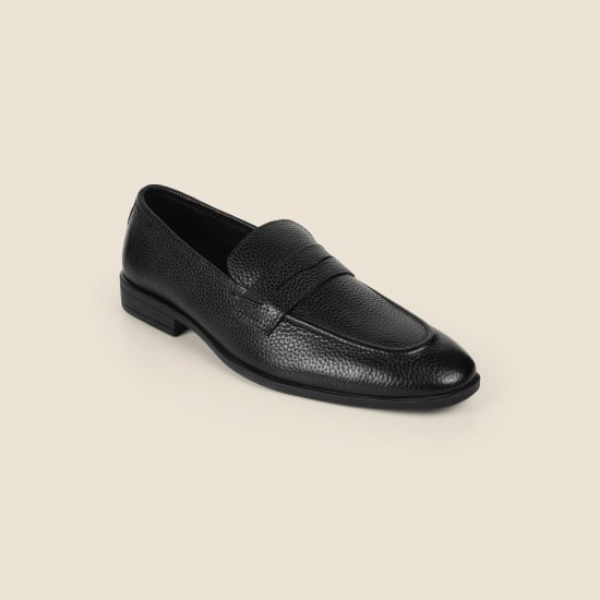 Men Black Formal Moccasin
