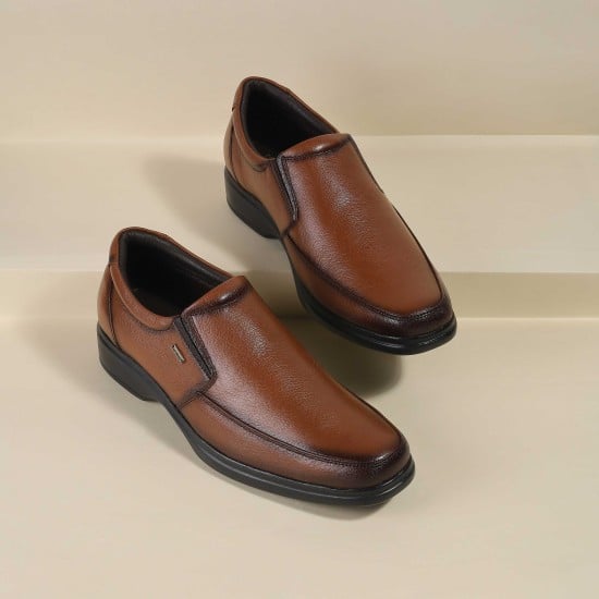 Men Tan Formal Moccasin