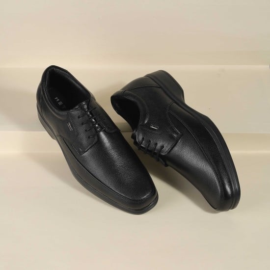Men Black Formal Lace Up