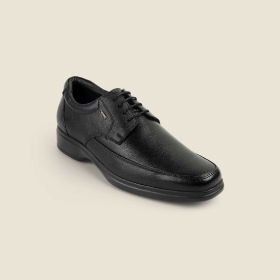 Men Black Formal Lace Up