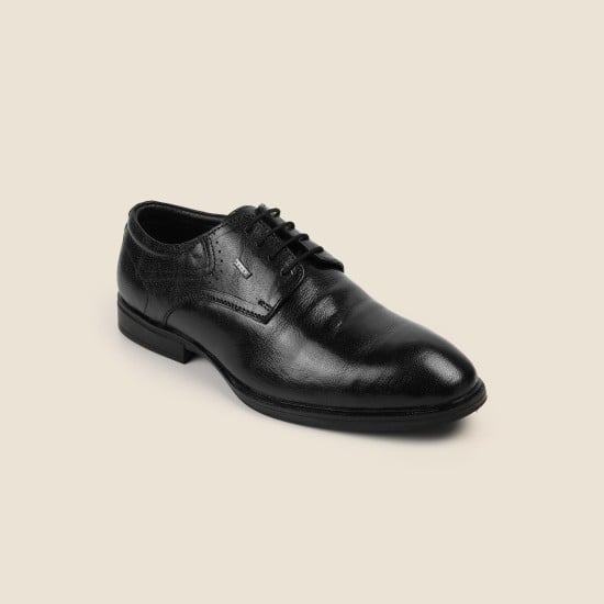 Men Black Formal Lace Up