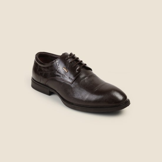 Men Brown Formal Lace Up