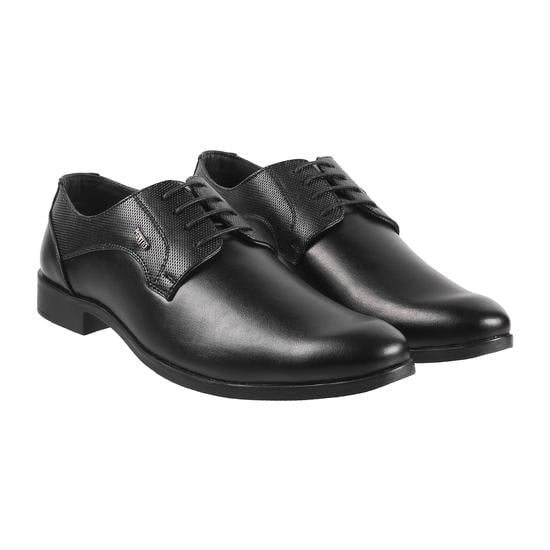 Men Black Formal Lace Up